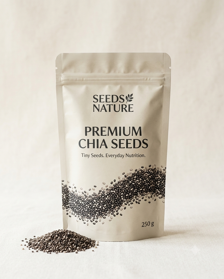 Premium Chia Seeds – Natural & Fresh | Seeds Nature